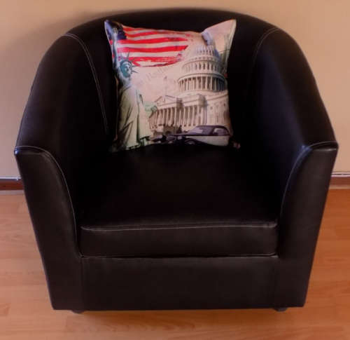 Tub Chairs PU Leather / Fabric. Buy 2 Get 1 Free!
