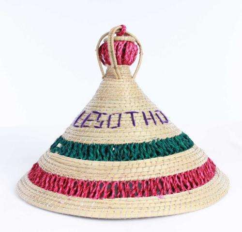 Traditional African cultural Basotho headwear headgear hat