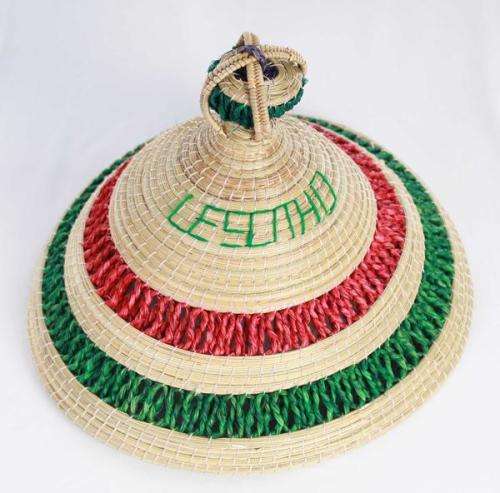 Traditional African cultural Basotho headwear headgear hat