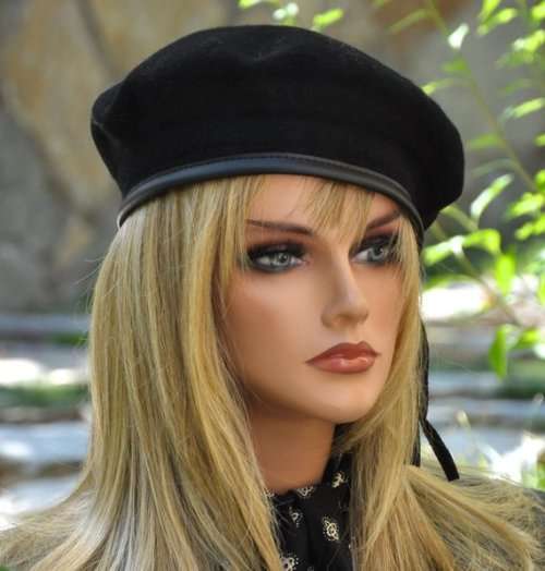 Men Women Black army Military special forces artist berets for Men Women