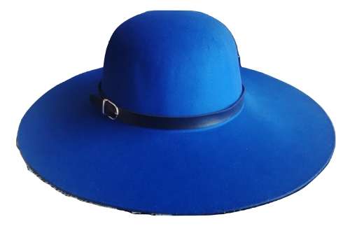 Women Wide Brim Wool Felt round top Bowler Floppy Cloche Sun summer beach hat