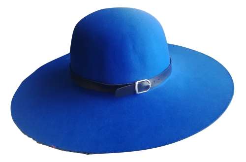Women Wide Brim Wool Felt round top Bowler Floppy Cloche Sun summer beach hat