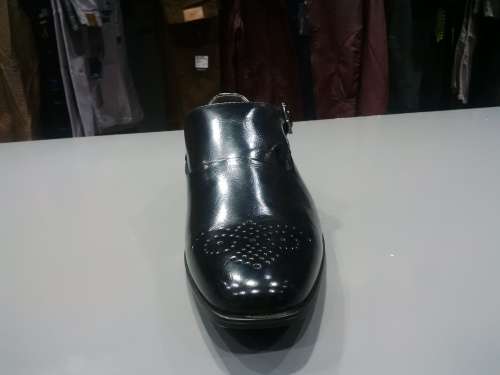 (DINO SALVATORI) Formal casual Men's vintage classic man shoes in Black
