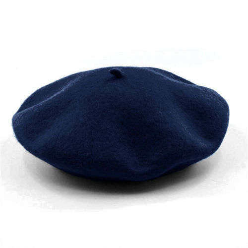 Beret Hat for Women Trendy French Style Artist Hats Solid Color Beanie Caps Warm in black,red, green