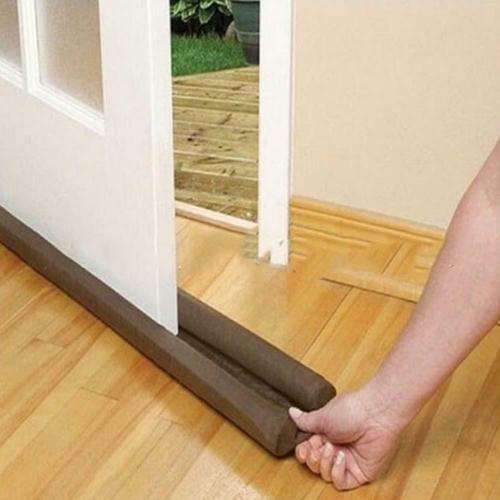 Twin Draft Leather Guard Wind Dust Blocker Sealer Stopper Insulator for Door Windows.Draft Stopper36