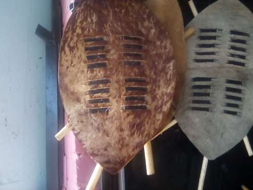 Zulu Ethnic African Cultural Traditional Nguni Shield(Ihawu)