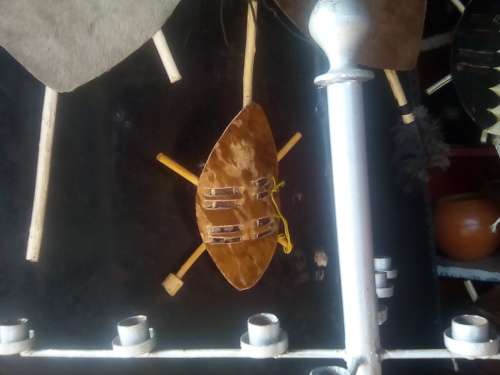 Zulu Ethnic African Cultural Traditional Nguni Shield(Ihawu)