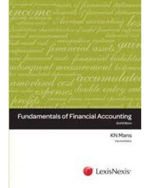 Fundamentals of financial accounting textbook-KN Mans-2nd edition