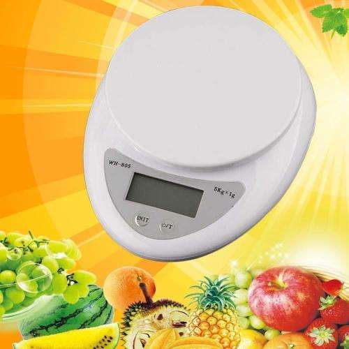 5kg 5000g/1g Digital Electronic Kitchen Food Diet Postal Balance Kitchen Scale