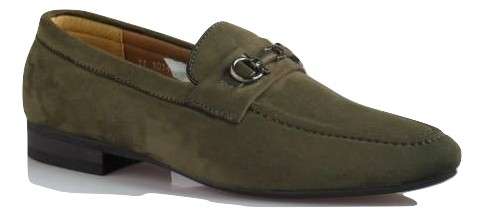 Formal casual lime cool with sylish front suede shoes for TASSEL MOCCASIN men (SIZES: 8  and 10)