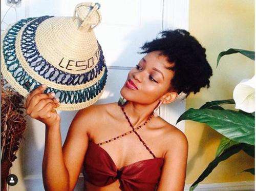 Traditional African cultural Basotho headwear headgear hat