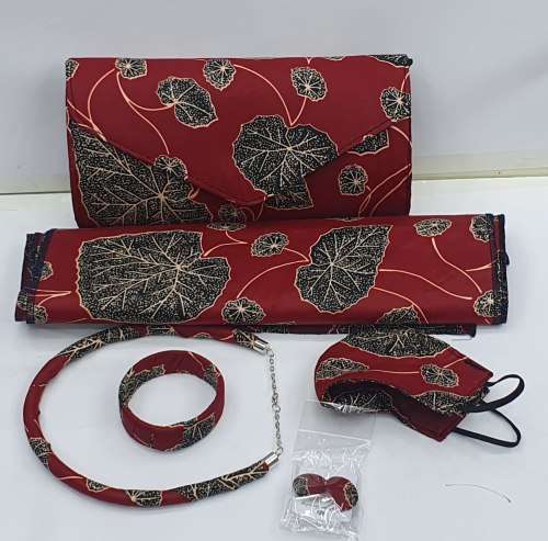 6 piece African purse set ,Africa Print bag, Africa clutch,Ankara purse, Africa bag