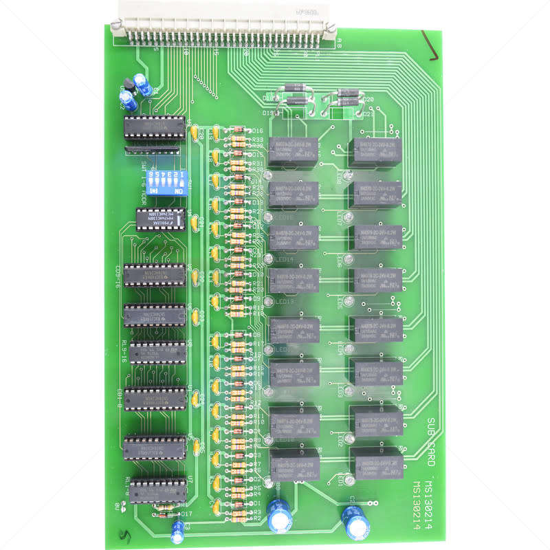 SLSI-80 Subcard for 16 Substations with 16 Relays -  by Microsound'