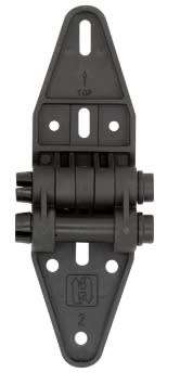 No.2 Composite Plastic Hinge for Sectional Garage Doors - pack of 2