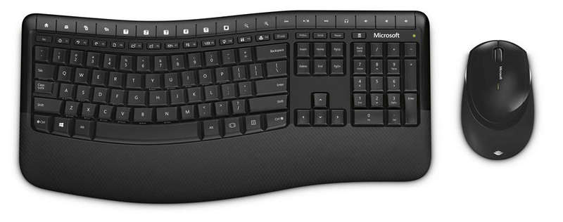 Microsoft Comfort Desktop 5050 Wireless Keyboard and Mouse Combo