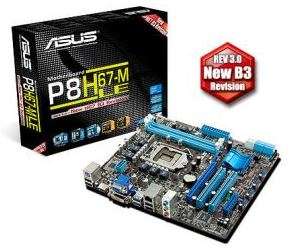 ASUS P8H67-M LE REV 3.0 - New H67 B3 Revision Motherboard