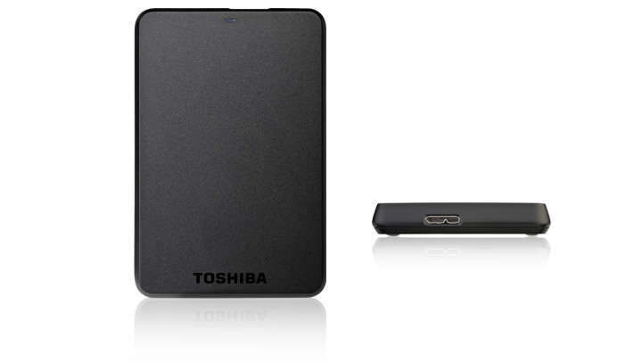 Toshiba 500GB external 2.5" USB 3.0 harddrive