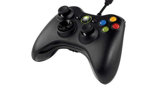 Microsoft Xbox360 Controller - for PC or XBOX, with vibration feedback - 2x FREE GAMES