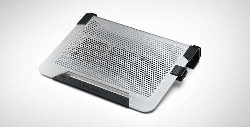 Coolermaster Notepal U3 Plus - Movable Fan Aluminum Cooling Pad (Silver or Black)