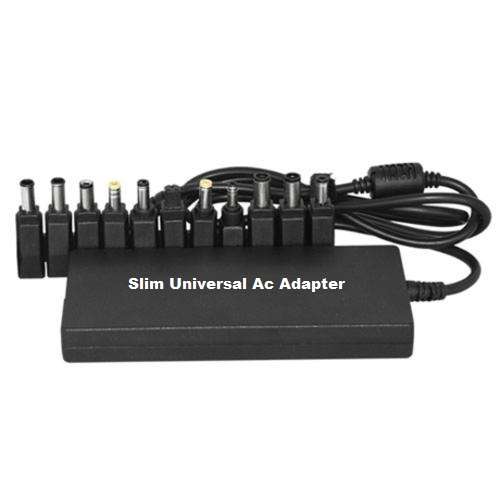 Ultra-Slim Universal Notebook AC Adapter 90W - 11 outupt tips for all major notebook brands