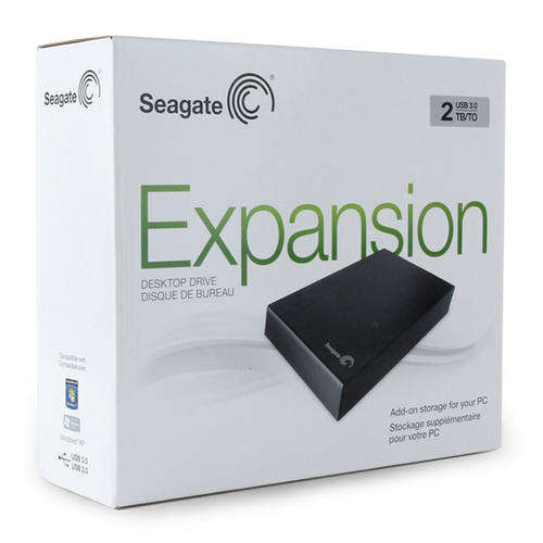 Seagate Expansion Desktop series - 2TB / 2000GB ( 3.5" ) , USB3.0 External Hard Drive