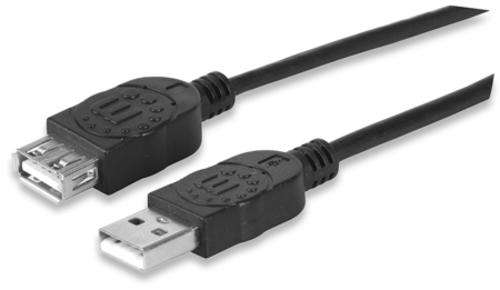 Manhattan - Hi-Speed USB Extension Cable, A Male / A Female, 3m