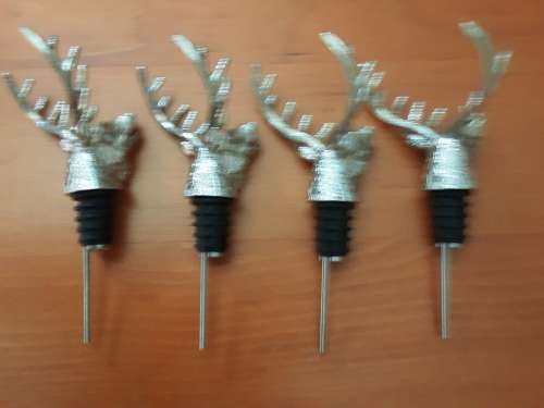 Unique Jagermeister  Stag Head, bottle insert-Tot Measure,