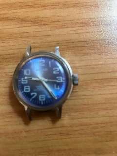 SEVEN HANDWINDING OLD SCHOOL TYPE WRISTWATCHES-ALL FOR ONE BID