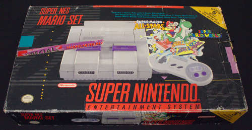 Super Nintendo Entertainment System (SNES) Collection - USA Model