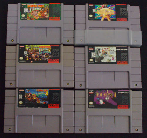 Super Nintendo Entertainment System (SNES) Collection - USA Model