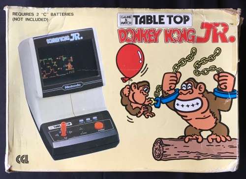 Nintendo Game and Watch Donkey Kong Jr. Table Top (Very tidy. Boxed.)