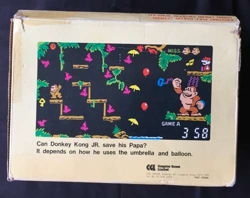 Nintendo Game and Watch Donkey Kong Jr. Table Top (Very tidy. Boxed.)