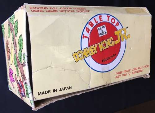 Nintendo Game and Watch Donkey Kong Jr. Table Top (Very tidy. Boxed.)