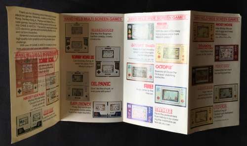 Nintendo Game and Watch Donkey Kong Junior (Very tidy. Very complete.)