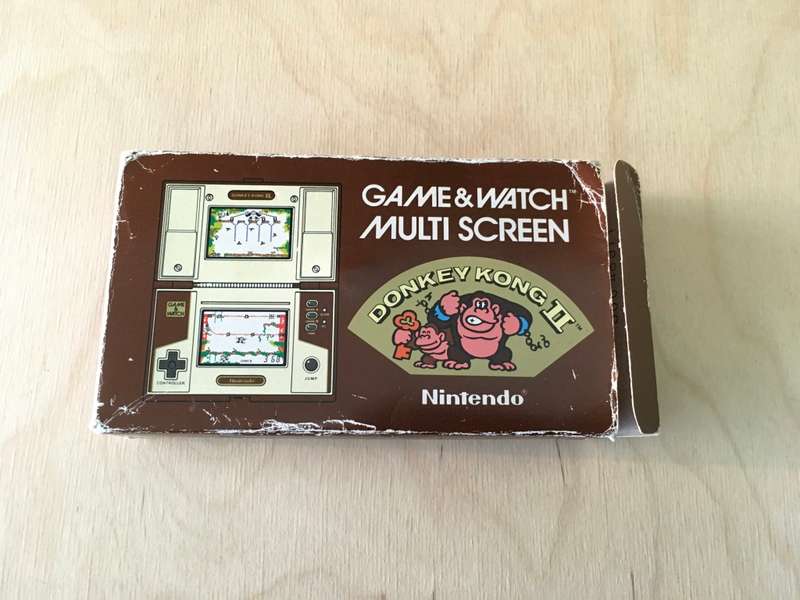 Boxed Nintendo Game and Watch, Donkey Kong II