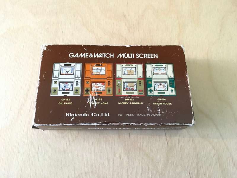 Boxed Nintendo Game and Watch, Donkey Kong II