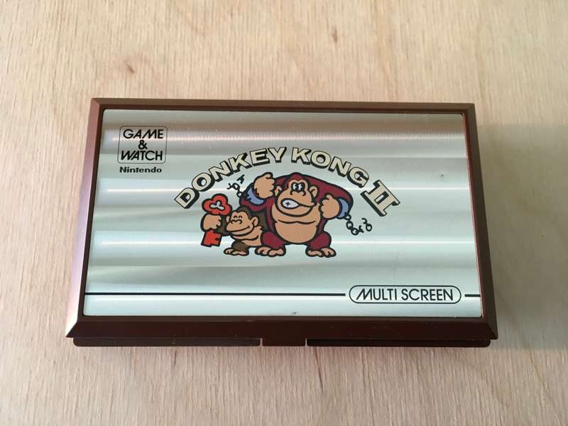 Boxed Nintendo Game and Watch, Donkey Kong II