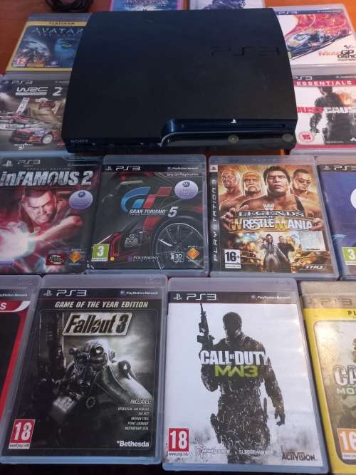 Huge Ps3 collection!!! please read description, Ps3 console and 19 games
