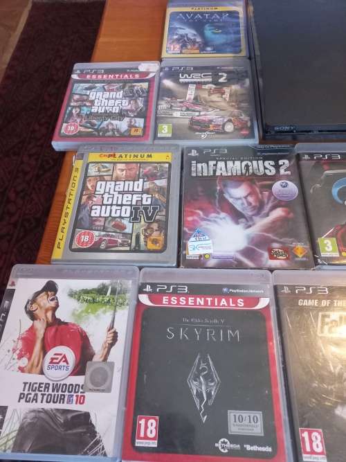 Huge Ps3 collection!!! please read description, Ps3 console and 19 games