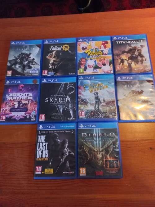 10 Playstation 4 games!!!