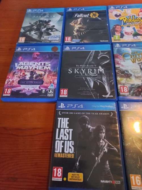 10 Playstation 4 games!!!