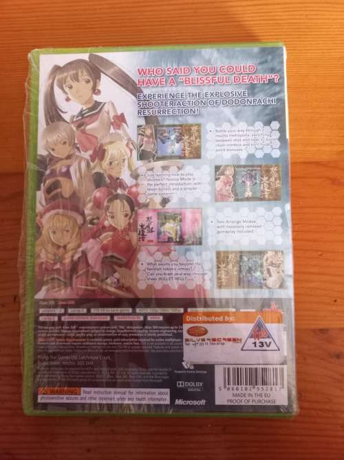 Rare Dodonpachi resurrection deluxe edition Xbox 360