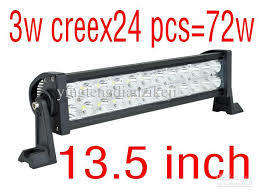 72W LED Light Bar - Great for the 4X4 or Just Outdoor Use