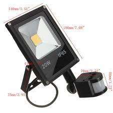 20W LED SENSOR Floodlight, Slimline - Save  Energy!!!