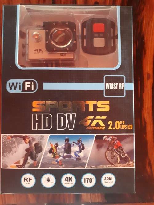 4K WiFi Waterproof Sports Action Camera - Ultra HD - Super Wide Angled Lens - HDMI with REMOTE