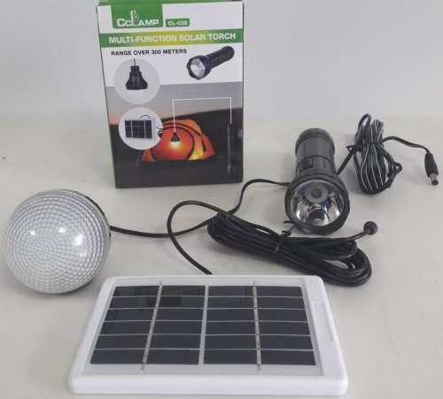 Multi Function Solar Torch - Range over 300m