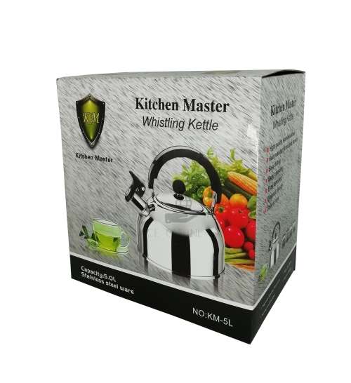 Kitchen Master Whistling Kettle  5.0L