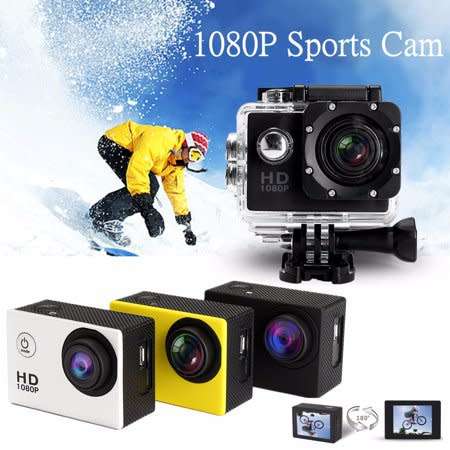 FULL HD 1080p Action  Sports Camcorder....Waterproof up to 30 M