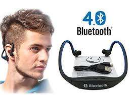 Wireless Bluetooth Sport Headphones with Micro SD Card Slot