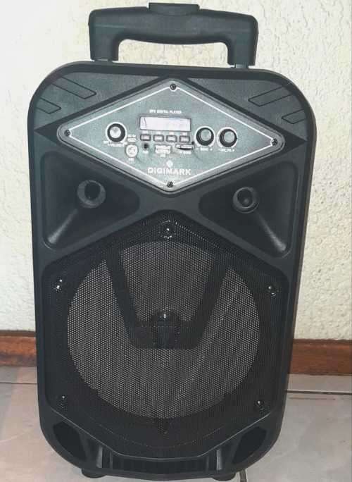 MP3 Bluetooth Speaker with built in trolley AND Microphone